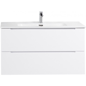 Тумба Bianco Lucido 100 см BELBAGNO ETNA ETNA100BL-KEPMCO-1338-SET